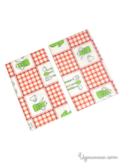 Комплект полотенец, 2 шт Блакiт, цвет мультиколор