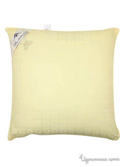 Подушка, 70х70 Текстильный каприз, цвет кремовый