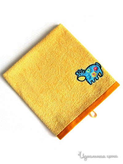 Полотенце 50х50 см Rimako, цвет желтый