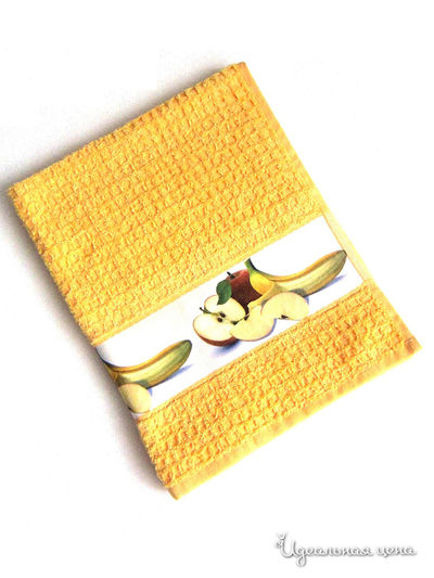 Полотенце, 50х60 см Rimako, цвет желтый