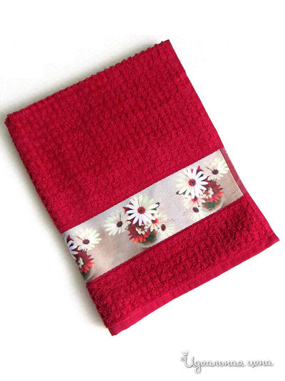 Полотенце, 50х60 Rimako, цвет бордовый