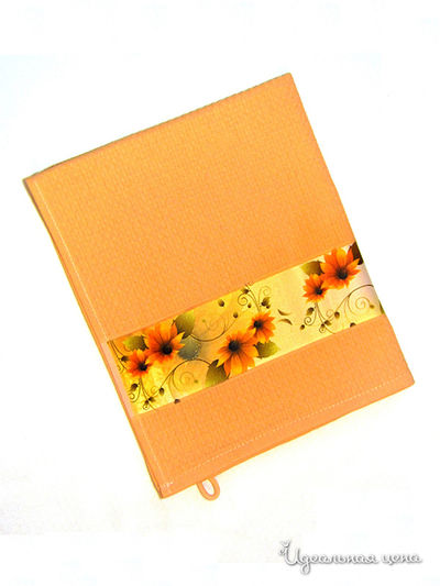 Полотенце, 50х60 Rimako, цвет оранжевый