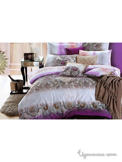 Комплект постельного белья двуспальный Текстильный каприз, цвет Мультиколор