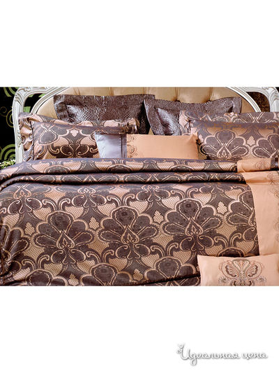 Покрывало 200х230 см Текстильный каприз, цвет коричневый