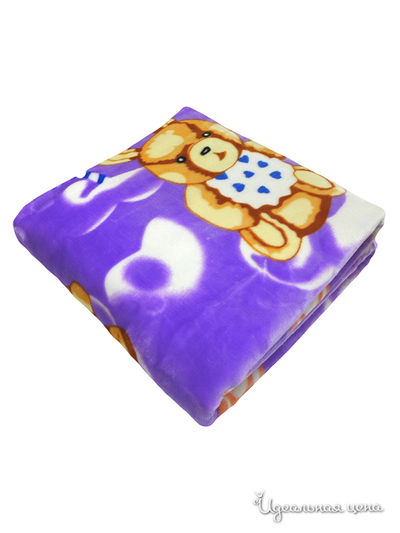 Покрывало 110х130 см Текстильный каприз, цвет сиреневый