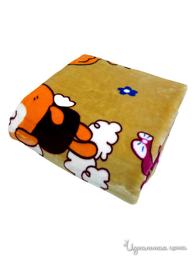 Покрывало, 110х130 Текстильный каприз, цвет бежевый