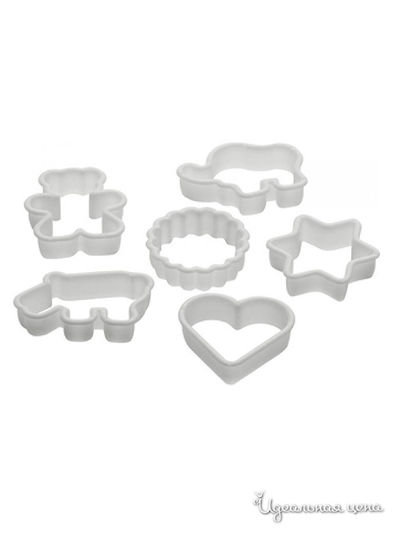 Набор форм (6 предметов) Premier, цвет белый