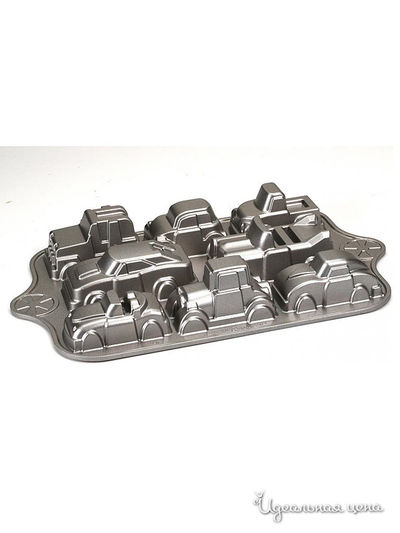 Форма для выпечки кексов Nordic Ware, цвет серый