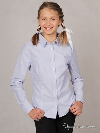 Рубашка Красавушка, цвет голубой