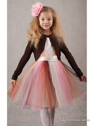 Болеро Красавушка, цвет коричневый