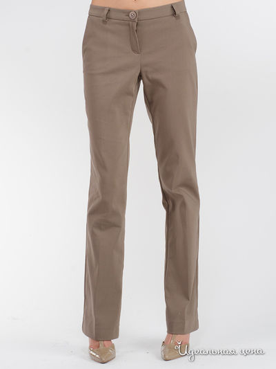 Брюки Fleuretta, цвет светло-коричневый