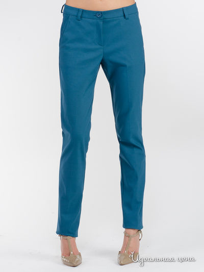Брюки Fleuretta, цвет бирюзовый