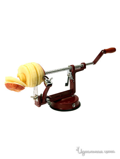 Нарезка для яблока Dexam, цвет бордовый