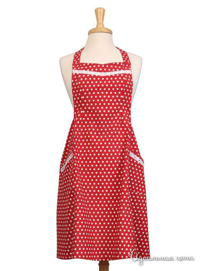 Фартук Dexam, цвет красный, белый