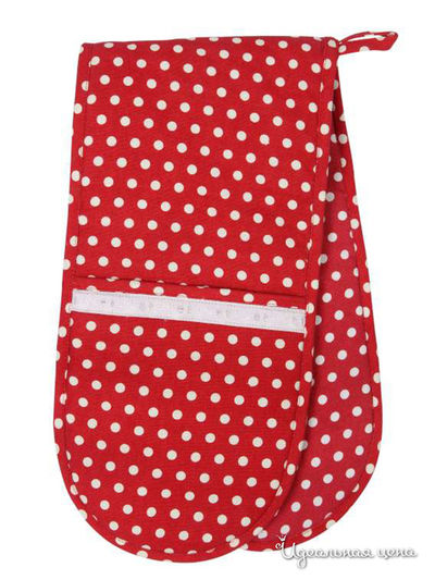 Прихватка Dexam, цвет красный, белый