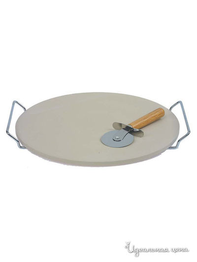 Набор для пиццы Dexam, цвет белый, серебряный