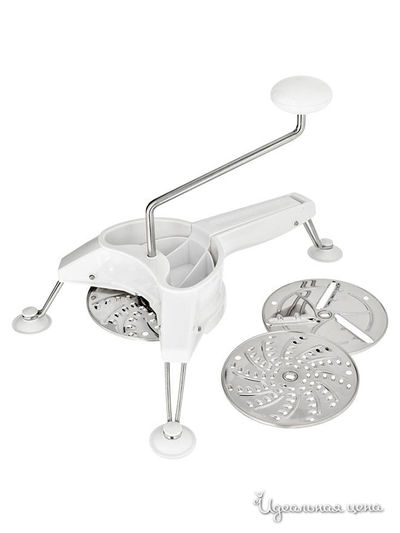 Терка на тарелку, 3 лезвия Horwood, цвет Мультиколор