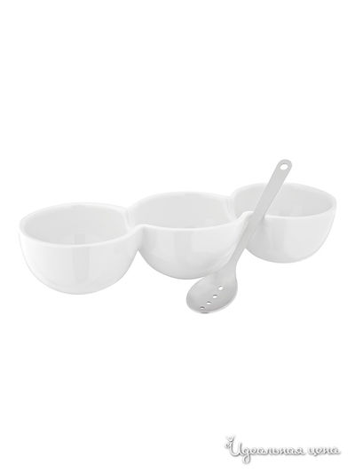 Блюдце для оливок Horwood, цвет белый