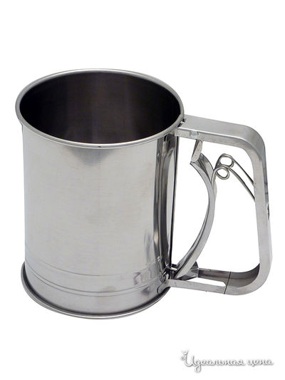 Просеиватель для муки, 3 предмета Horwood, цвет серебряный