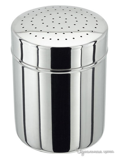 Шейкер кухонный, мелкое сито Horwood, цвет серебряный