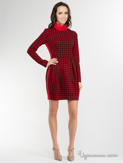 Платье Maria Rybalchenko, цвет красный, черный