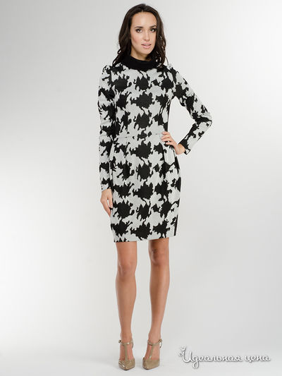 Платье Maria Rybalchenko, цвет черный, белый