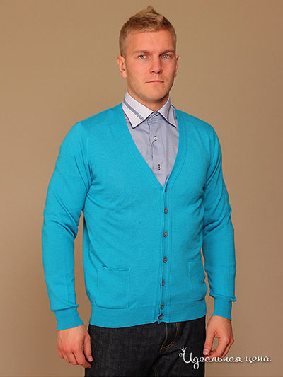 Кардиган Totallook, цвет бирюзовый