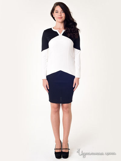 Платье LuAnn, цвет молочный, черный