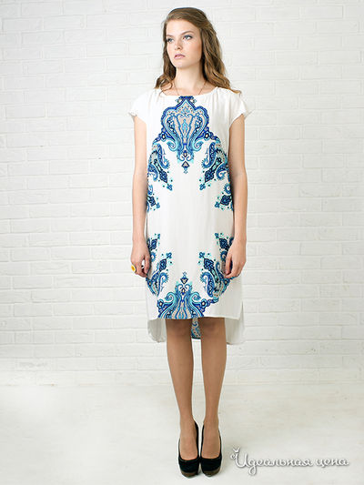 Платье LuAnn, цвет белый, голубой