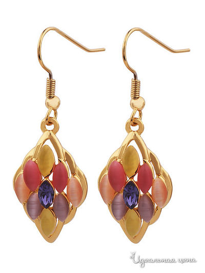 Серьги Ice & High, цвет мультиколор