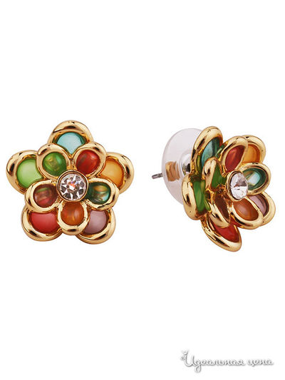 Серьги Ice & High, цвет мультиколор