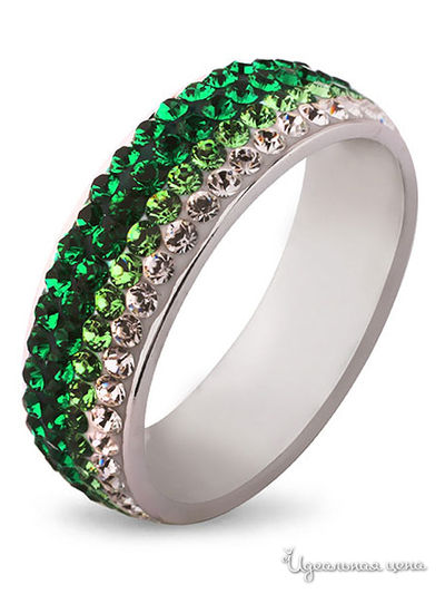 Кольцо Ice & High, цвет серебряный