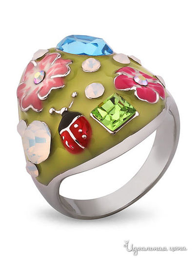 Кольцо Ice & High, цвет мультиколор