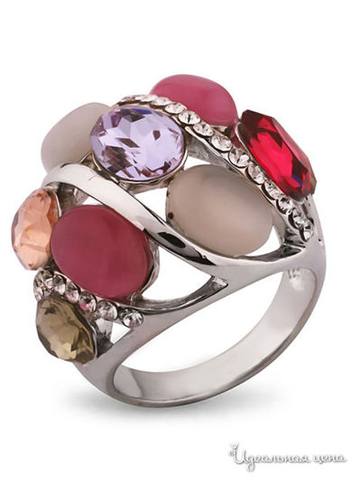 Кольцо Ice & High, цвет мультиколор