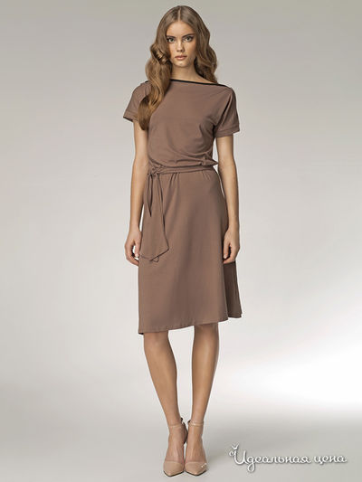 Платье Nife, цвет коричневый