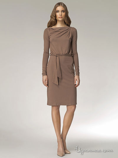 Платье Nife, цвет коричневый