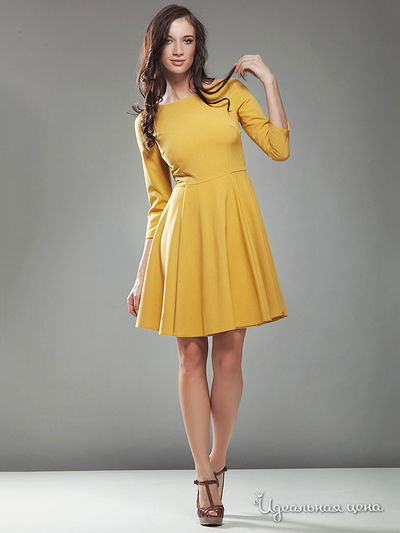 Платье Nife, цвет горчичный
