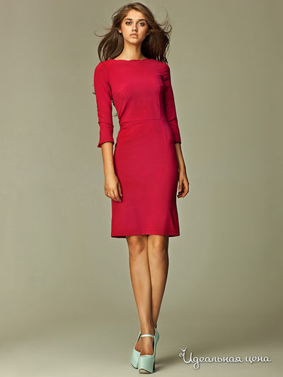 Платье Nife, цвет бордовый