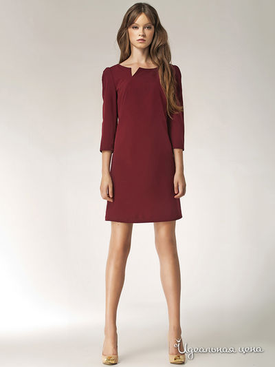 Платье Nife, цвет бордовый