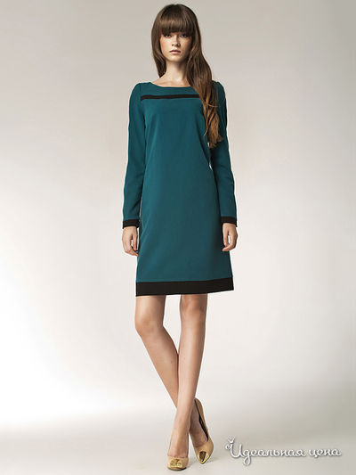 Платье Nife, цвет темно-зеленый