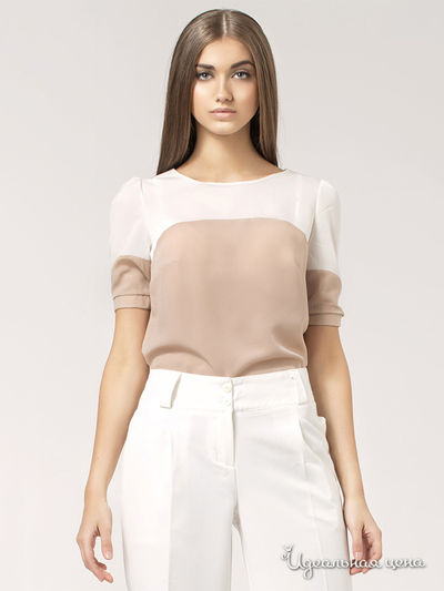 Блуза Nife, цвет бежевый, экрю