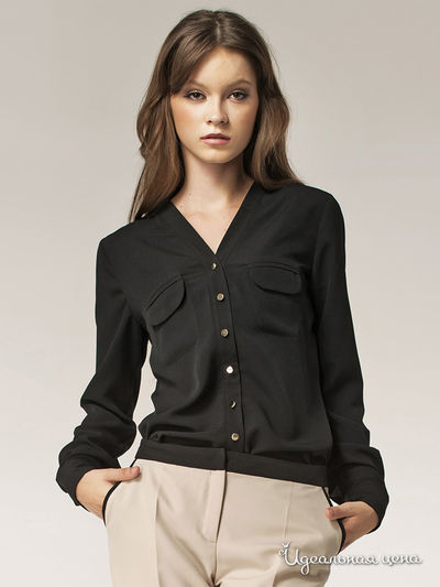 Блуза Nife, цвет черный