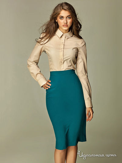 Юбка Nife, цвет зеленый