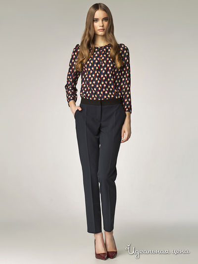 Брюки Nife, цвет темно-синий