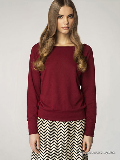Джемпер Nife, цвет бордовый