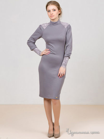 Платье Remix, цвет серый