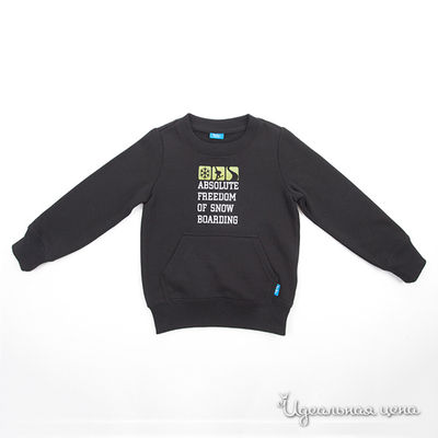 Свитшот Button Blue, цвет черный