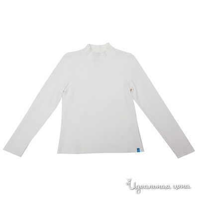 Водолазка Button Blue, цвет белый