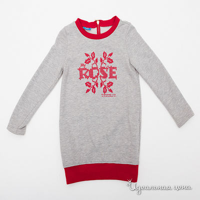 Платье Button Blue, цвет серый, красный