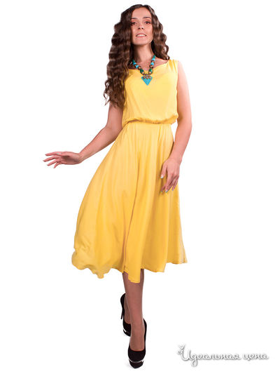 Платье Hi1, цвет желтый